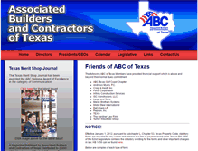 Tablet Screenshot of abctexas.org